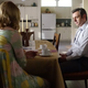 Caitlin FitzGerald and Michael Sheen